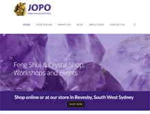 Tablet Screenshot of jopo.com.au